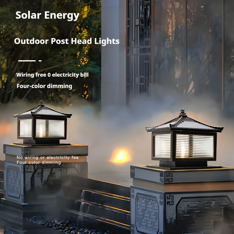 Solar Column LED Pillar Light PLR1600picture2
