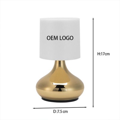 Nordic Cordless Hotel Bar Metal Rechargeable LED Saloon Table Lamp DTL2010picture7