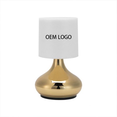 Nordic Cordless Hotel Bar Metal Rechargeable LED Saloon Table Lamp DTL2010picture1