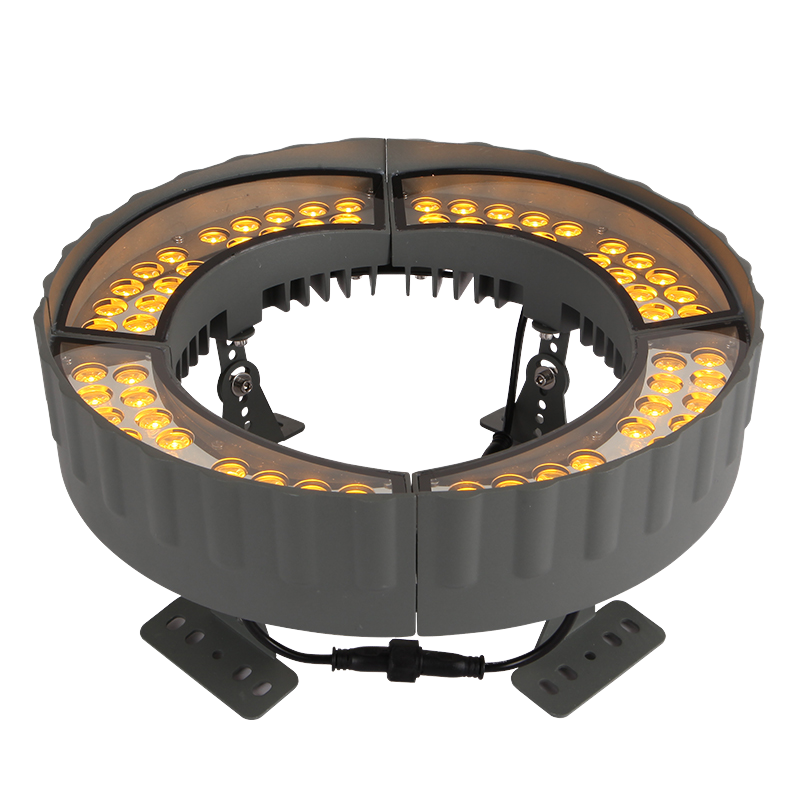 RGB DMX512 Outdoor LED Landscape Palm Hug Tree Ring Light THL1700picture3
