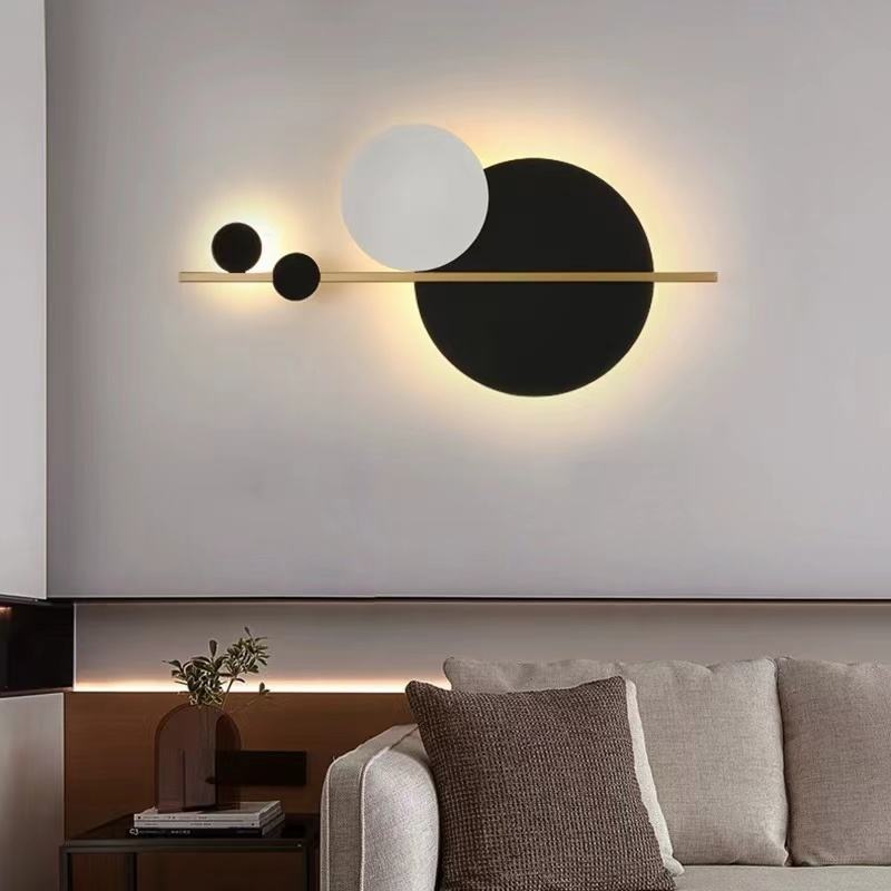 Nordic Modern Simple Round Shape LED Wall Lamps WL2340picture2