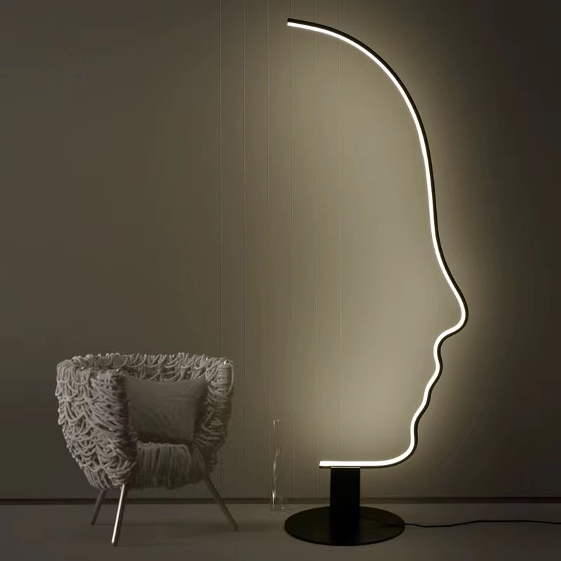 Face-shaped Decor LED Floor Lamp FRL660picture3
