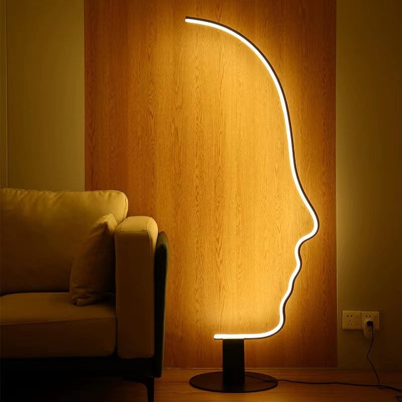 Face-shaped Decor LED Floor Lamp FRL660picture4