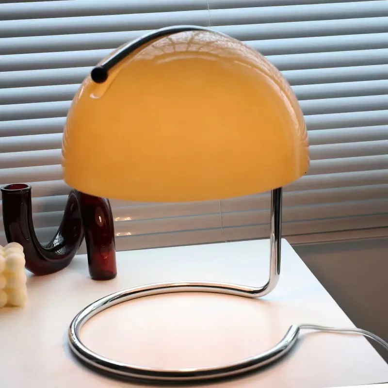 Modern Circular Metal Iron Switch Control Desk Lamp DTL2130picture4