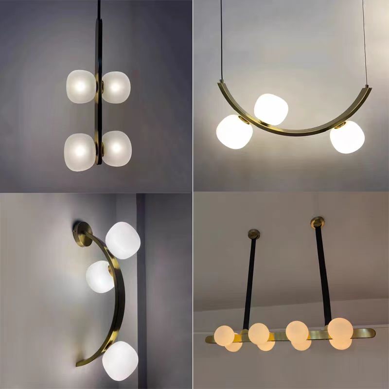 Modern Home Decorative Glass Bubble LED Ceiling Pendant Light PEN600picture3