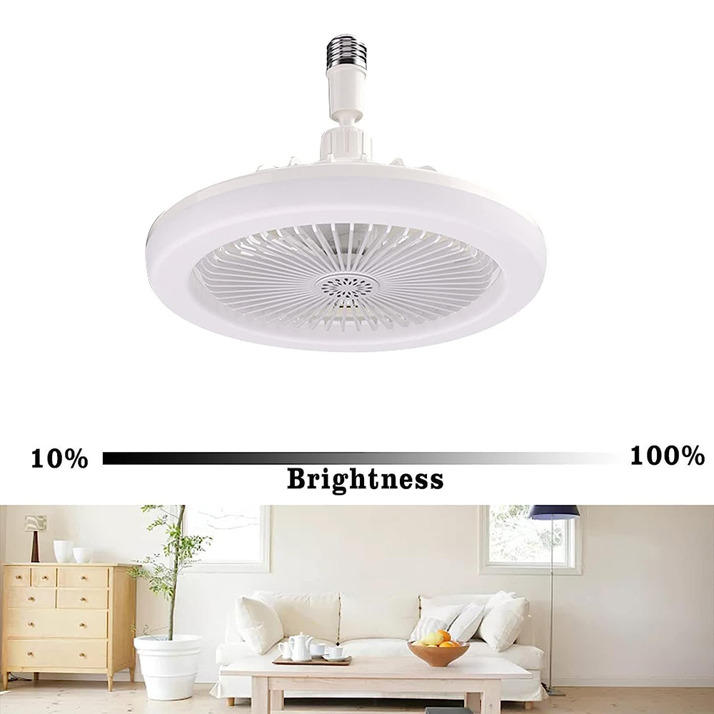 Remote Control 2-in-1 Dimmable Ceiling Fan Light CL680
