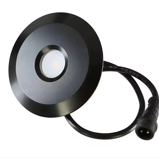 Big / Small Round Metal Trim Outdoor Recessed Deck/Patio Light DEC700