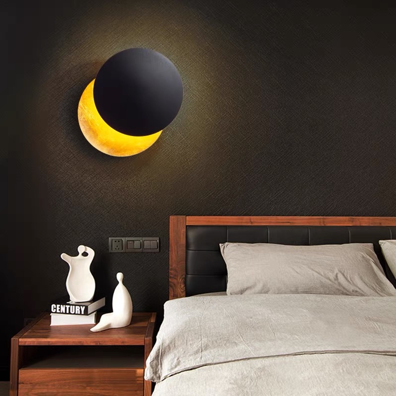 Art Designbedside Bedroom Decorative Moon Wall Light WL2510picture3