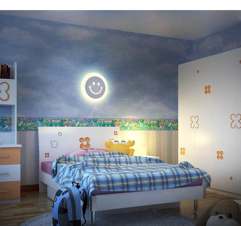 Nordic Modern Minimalist Hotel Engineering Living Room Hallway Bedroom Bedside Wall Lamp