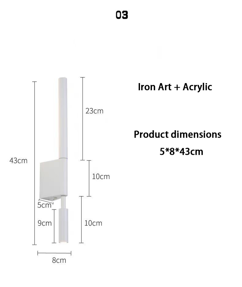 Bedroom Bedside Modern LED Wall Light WL2650picture5