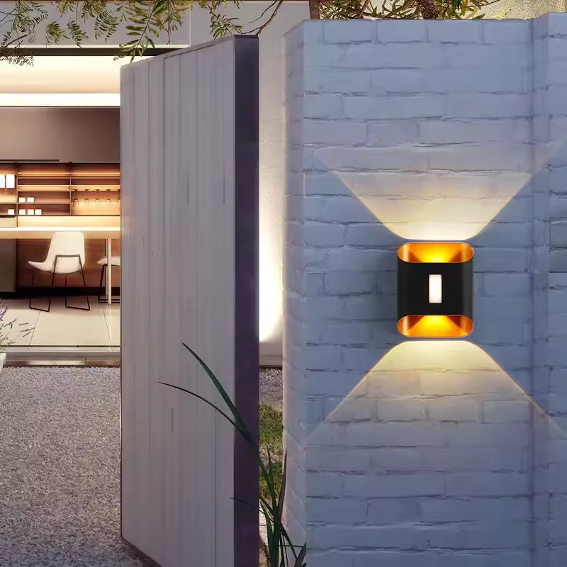 Modern Luxury Outdoor Waterproof 12W Aluminum Wall Lamp WL2690picture2