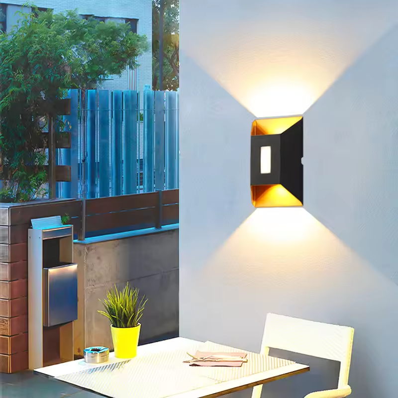 Modern Luxury Outdoor Waterproof 12W Aluminum Wall Lamp WL2690picture5