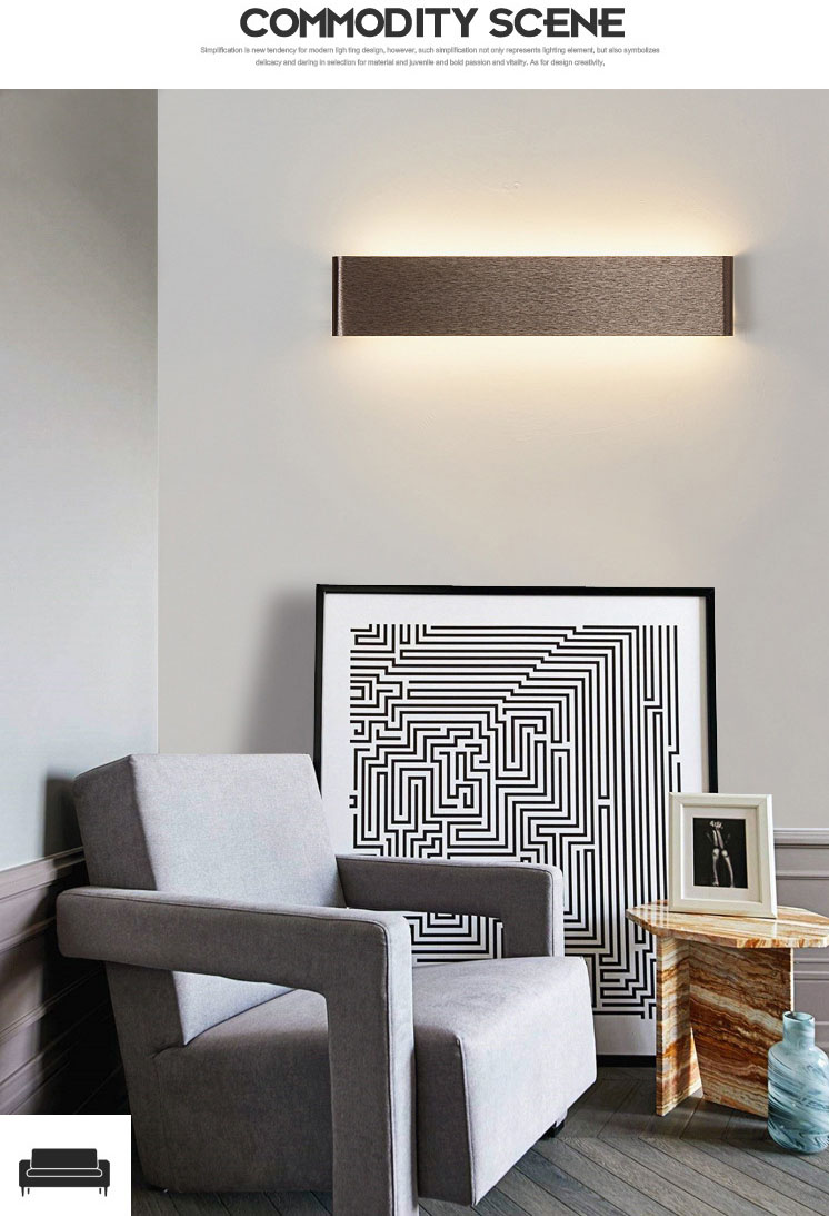 Living Room Background Wall, Bedroom Bedside LED Wall Lamp, Mirror Front Lamp