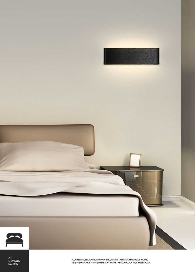 Living Room Background Wall, Bedroom Bedside LED Wall Lamp, Mirror Front Lamp
