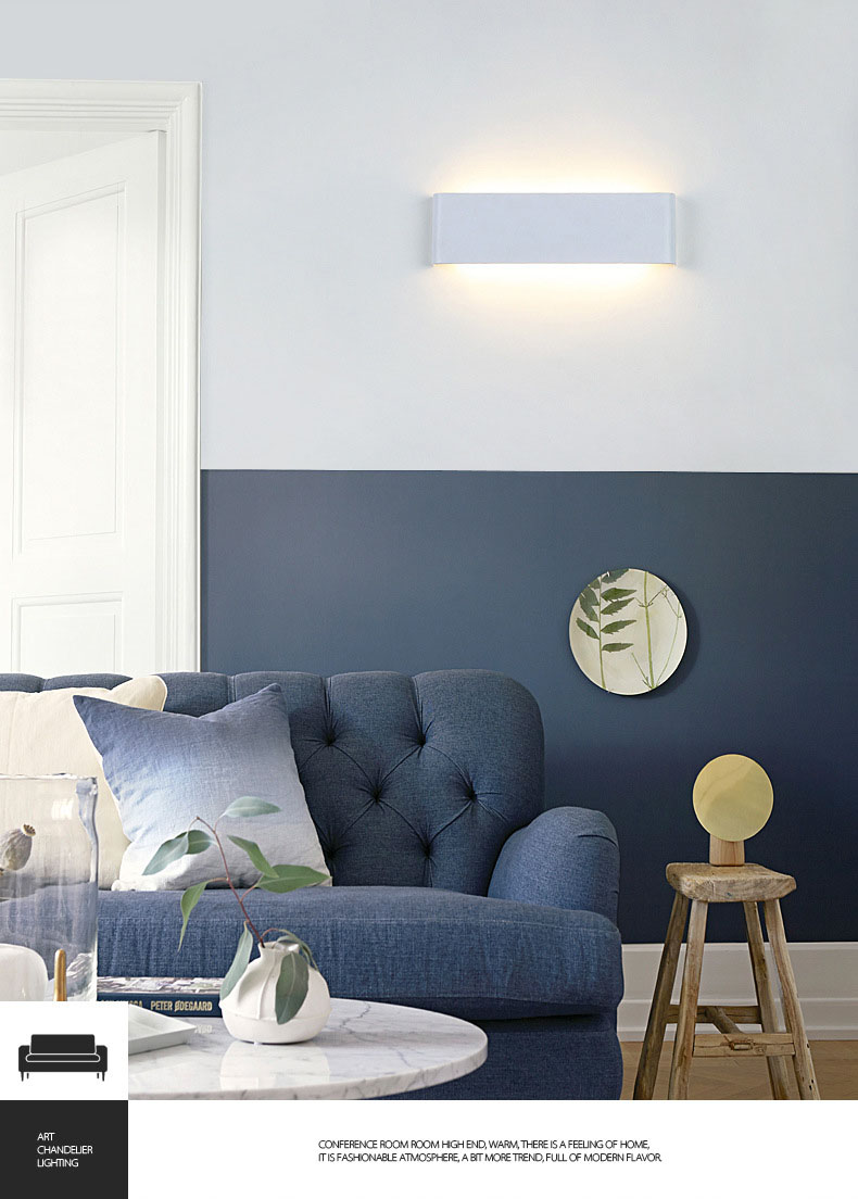 Living Room Background Wall, Bedroom Bedside LED Wall Lamp, Mirror Front Lamp