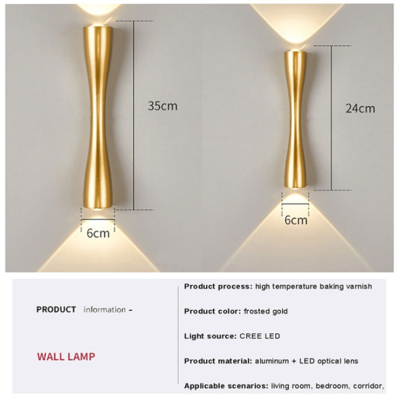 Aluminum Hotel Bedroom Bedside Wall Lamp WL2780picture4