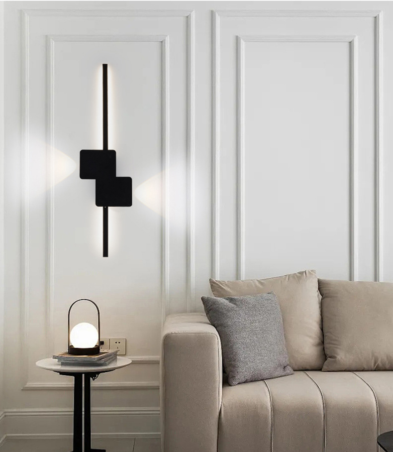 Modern Bedside Background Wall Decoration LED Wall Lamp WL2810picture4