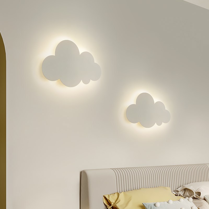 Nordic Creative LED Children's Room Cloud Wall Lamp WL2870picture2