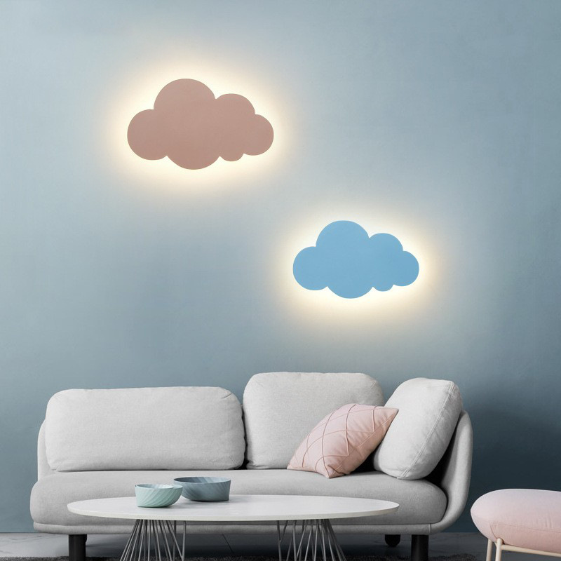 Nordic Creative LED Children's Room Cloud Wall Lamp WL2870picture4