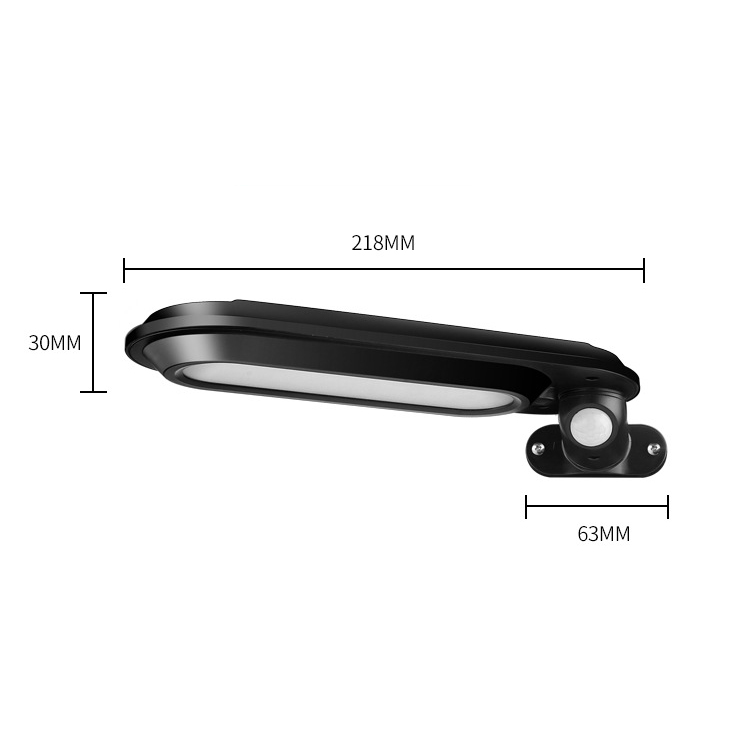 Human Body Sensing Intelligent Outdoor Solar LED Street Light SSL1260picture2