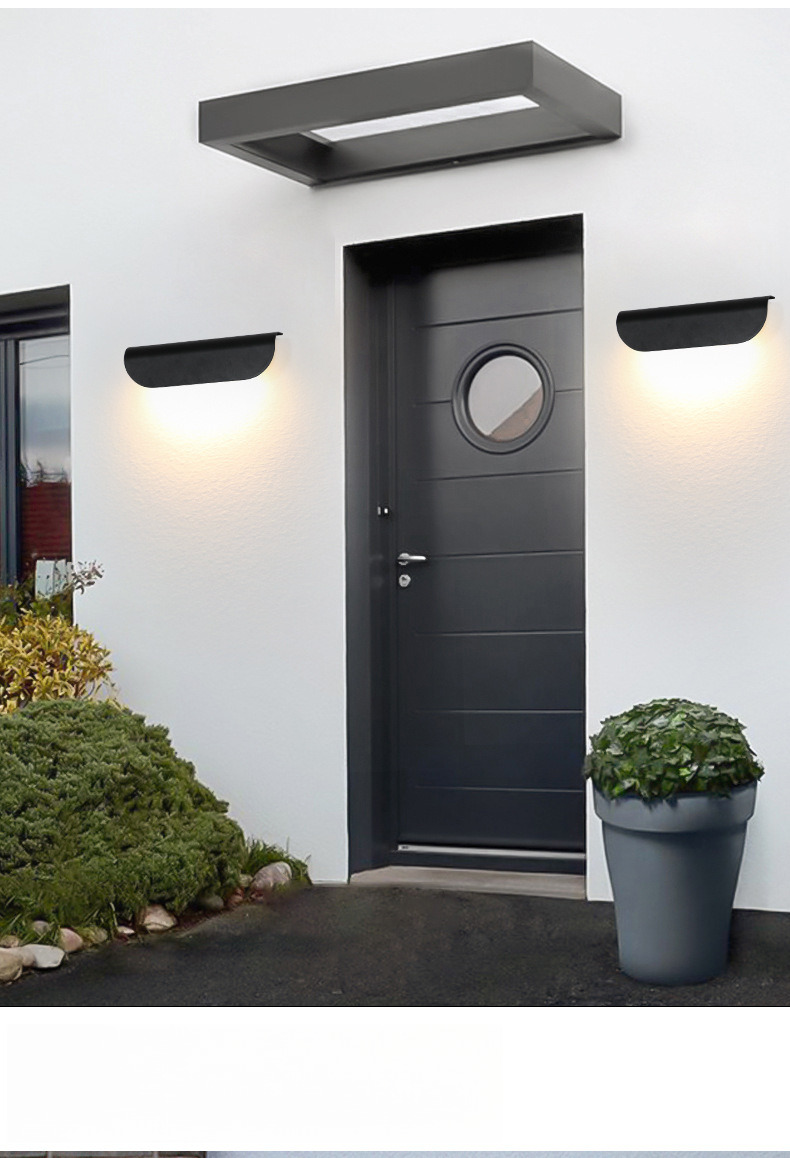 Stairway,exterior Wall, Courtyard, Balcony, Corridor, Wall Light, Outdoor Waterproof Door Sign Light