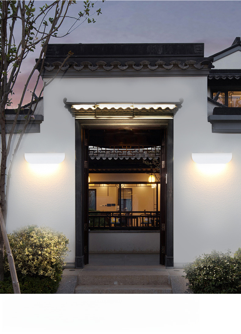 Stairway,exterior Wall, Courtyard, Balcony, Corridor, Wall Light, Outdoor Waterproof Door Sign Light