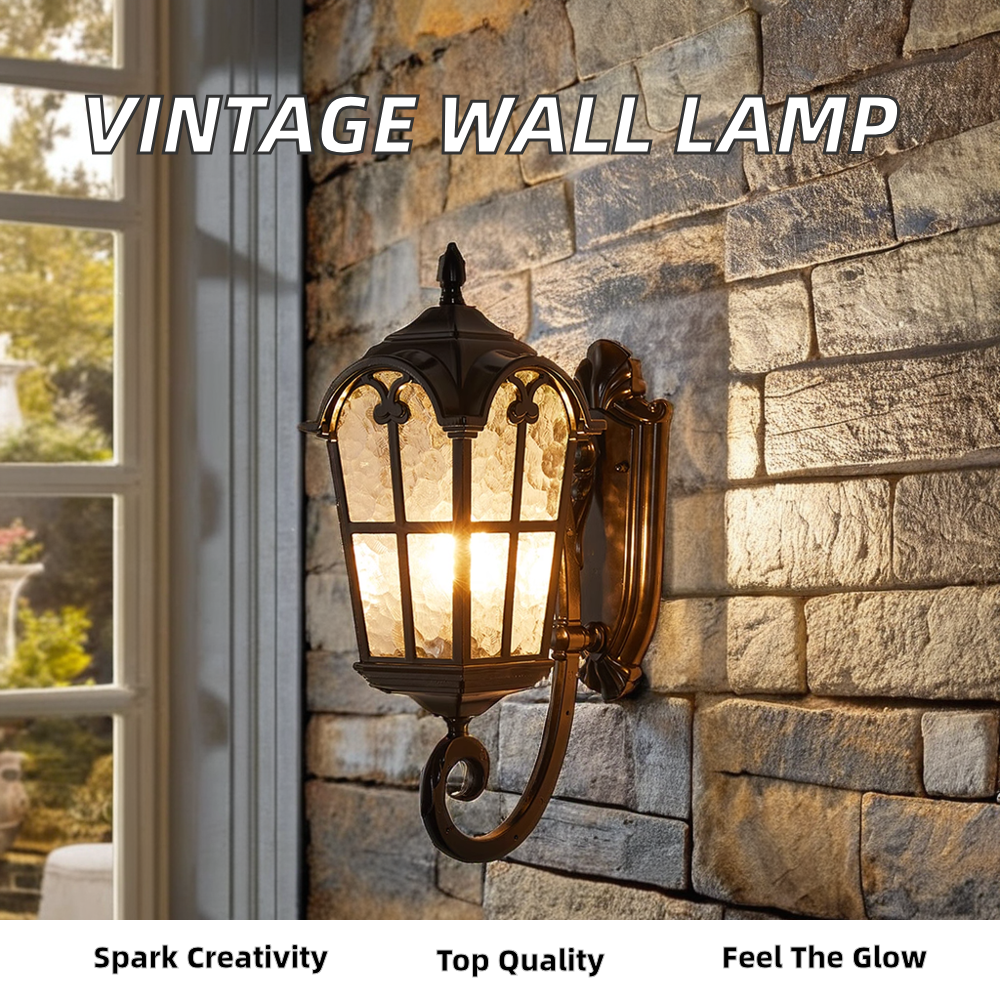 Vintage Outdoor Aluminum LED Wall Lamp WL2900picture2