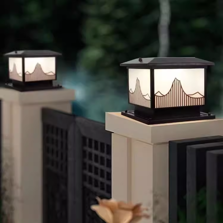 Modern Outdoor Vintage LED Pillar Light PLR1900picture5