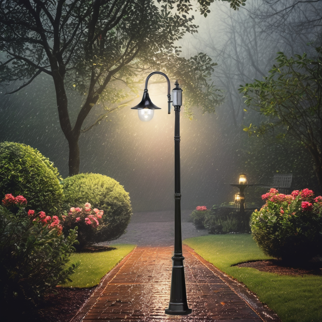 Europe Waterproof Antique Aluminum LED Garden Lamp GAR340picture4
