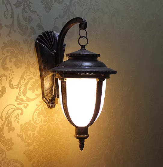 Traditional Antique Decorative Gold Metal LED Wall Lamps WL2940picture3
