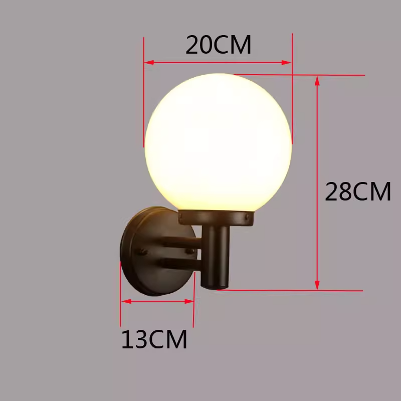 Outdoor Fixture Luminaire Lantern Garden Wall Lamp WL2950picture6