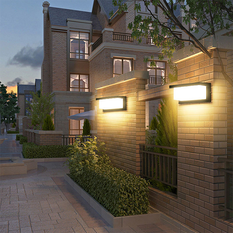 Die Cast Aluminum Solar Wall Lamp  8W