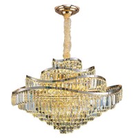 Luxury Adjustable Height Crystal Chandelier Light CHA380