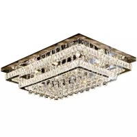 Modern Simple Rectangular LED Crystal Ceiling Lamp CL600