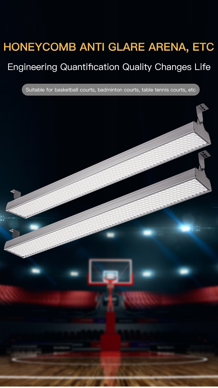 Indoor Badminto<i></i>ncourt Lighting 100W 150W  200W 240watt LED Tennis Light with IP33 Indoor Stadium Light