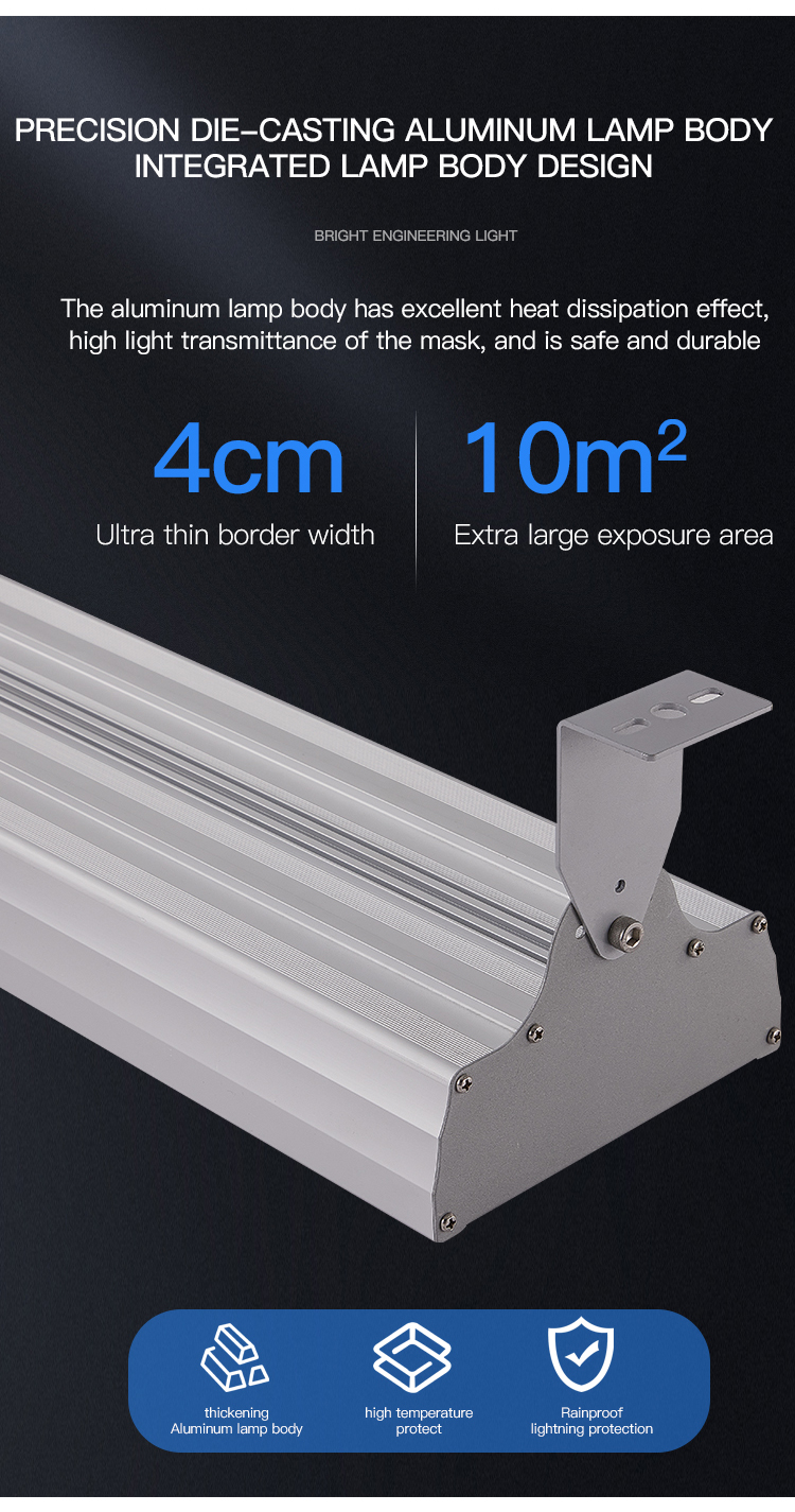 Indoor Badminto<i></i>ncourt Lighting 100W 150W  200W 240watt LED Tennis Light with IP33 Indoor Stadium Light
