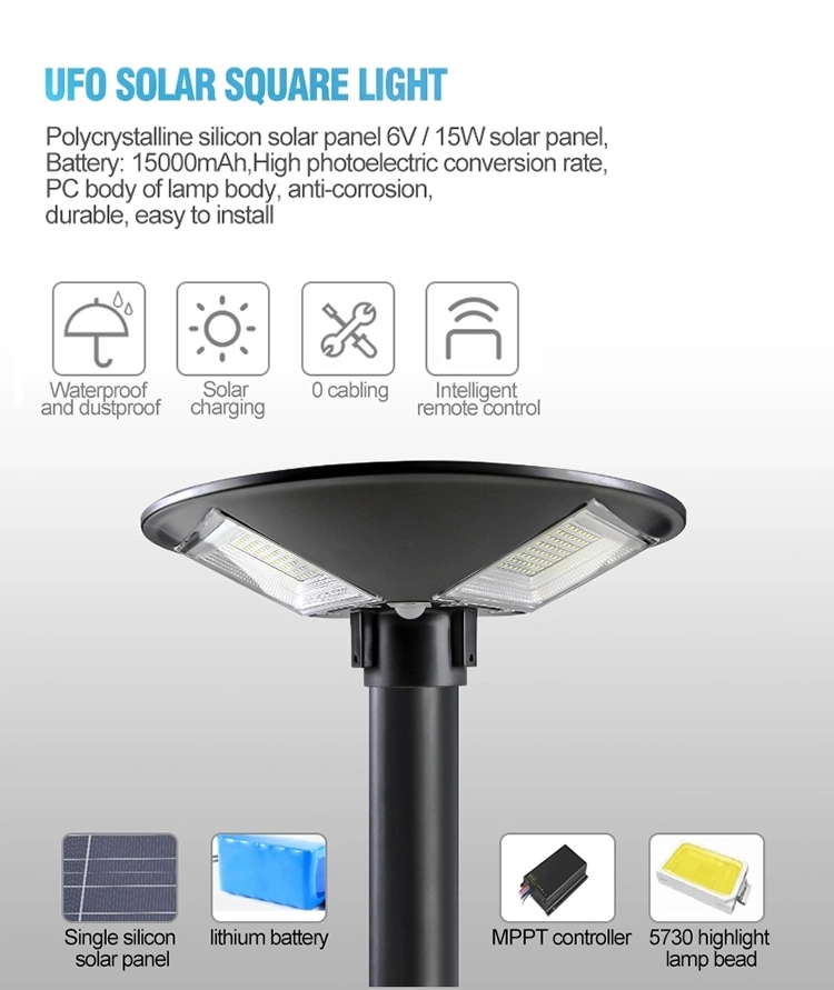 High Quality Motion Sensor Led Solar Garden Light Outdoor