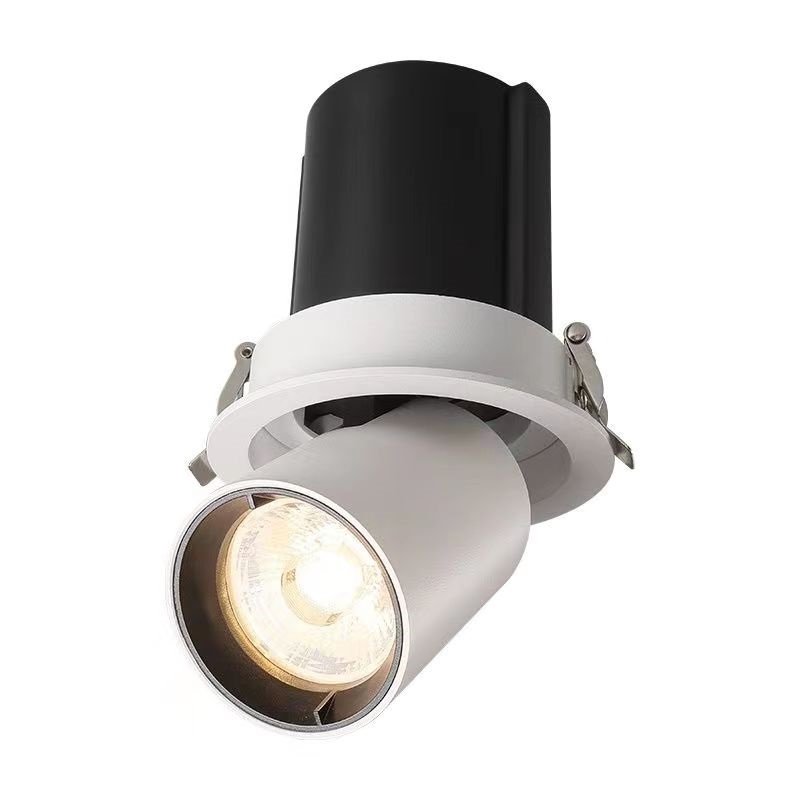 Embedded COB Anti Glare Retractable Rotary Down Light DL1490picture2