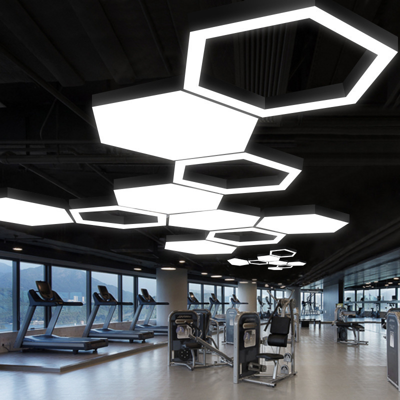 Hexagonal Shaped Office Light Pendant Light PEN710picture2