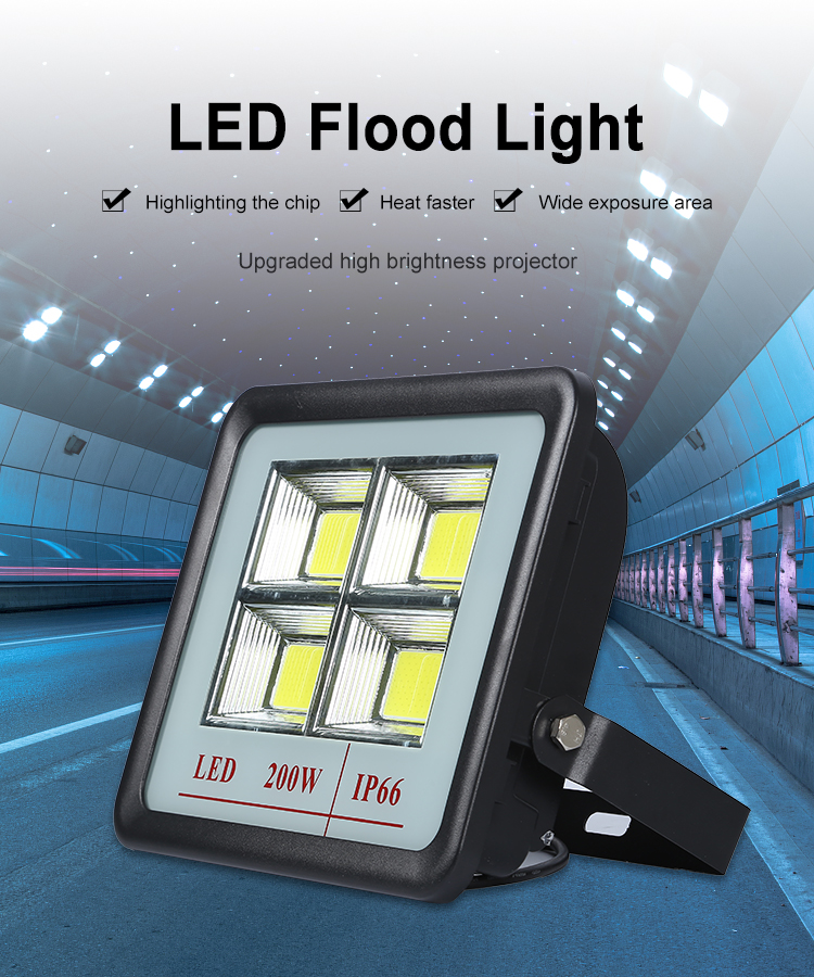 Stadium Led Flood Light Outdoor Sports Reflectores COB Waterproof IP65 IP67 100W 200W 300W 400W 500W 600W 800W LED Flood Light