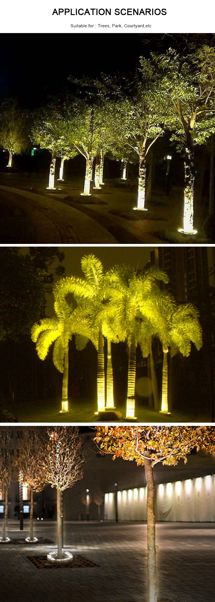 Pillar Holding Light Hug Tree Lamp Garden Walkway Landscape Lighting Decoration Seashore Beach Coco<i></i>nut Palm Tree Lights