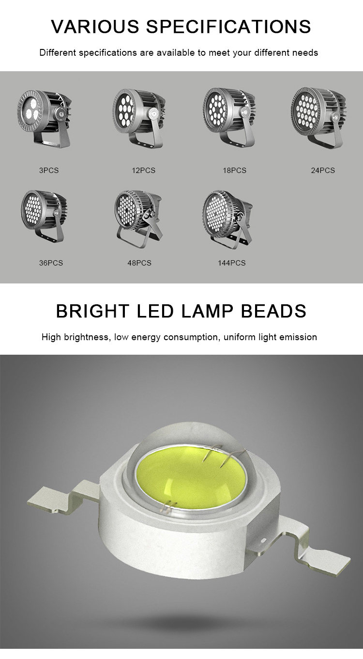 Modern Style Outdoor Garden Landscape Flood Light Aluminum Ip65 Garden Spotlight Projectors Light Led Flood Light