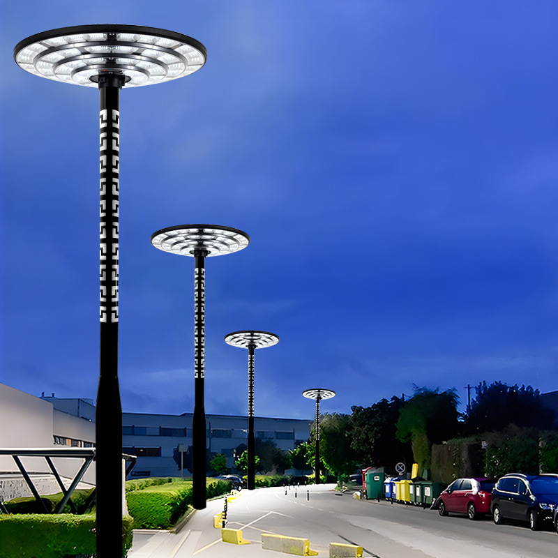 All in one solar garden light