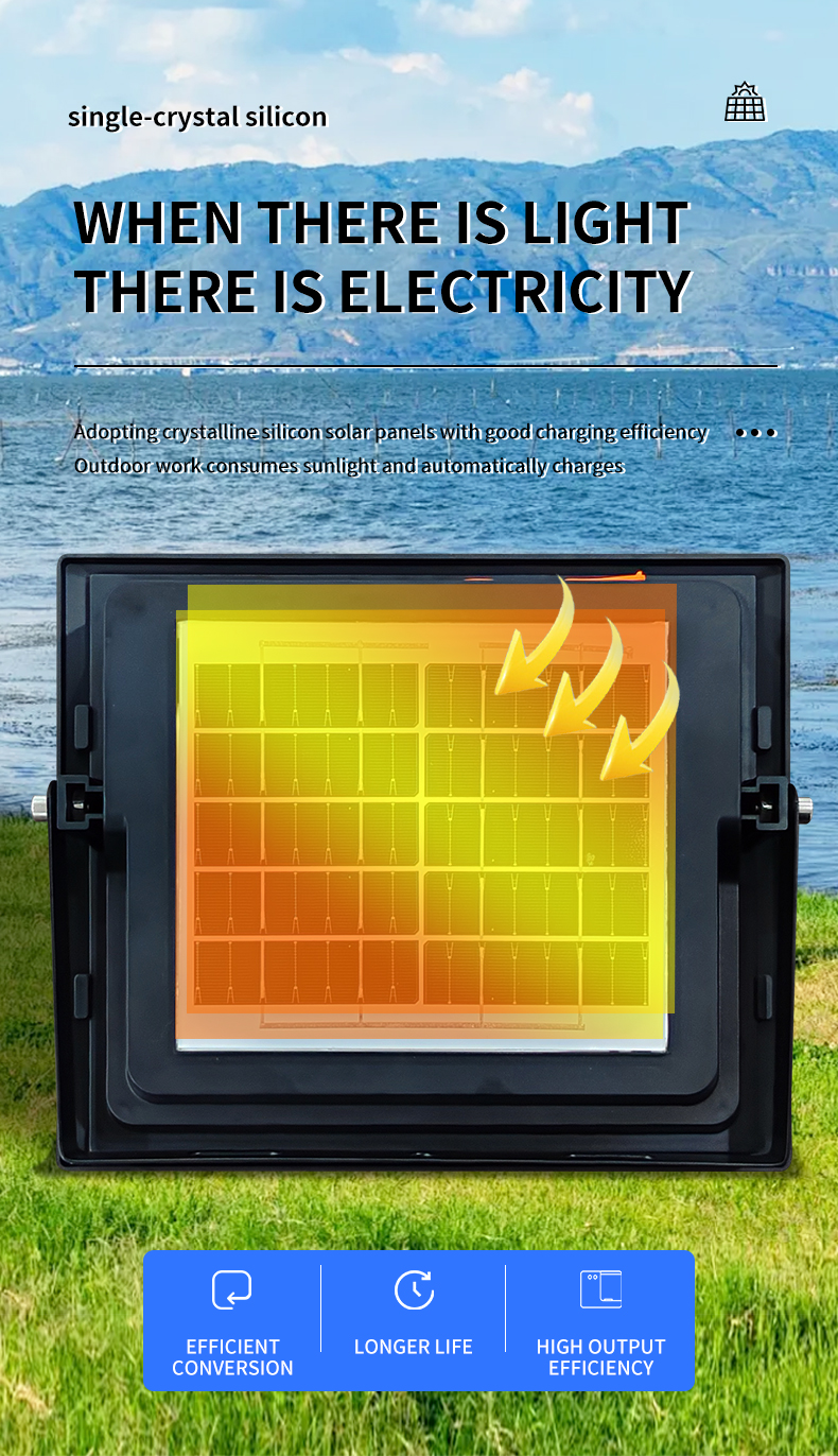 Portable Rechargeable 50w 100w 200w 300w Ip65 Outdoor Waterproof Led Solar Flood Light