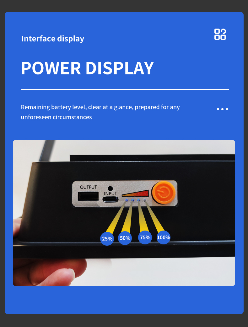 Portable Rechargeable 50w 100w 200w 300w Ip65 Outdoor Waterproof Led Solar Flood Light