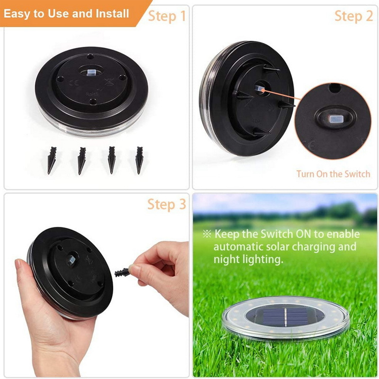 Waterproof IP67 COB Recessed LED Underground Deck Light UG1360picture5