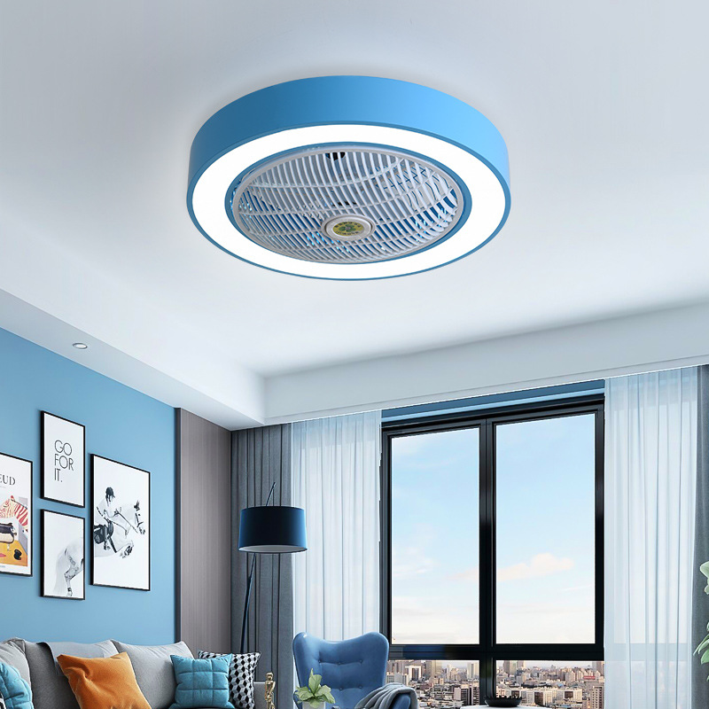 Dimmable Remote Control Acrylic LED Ceiling Fan Light CL750picture4