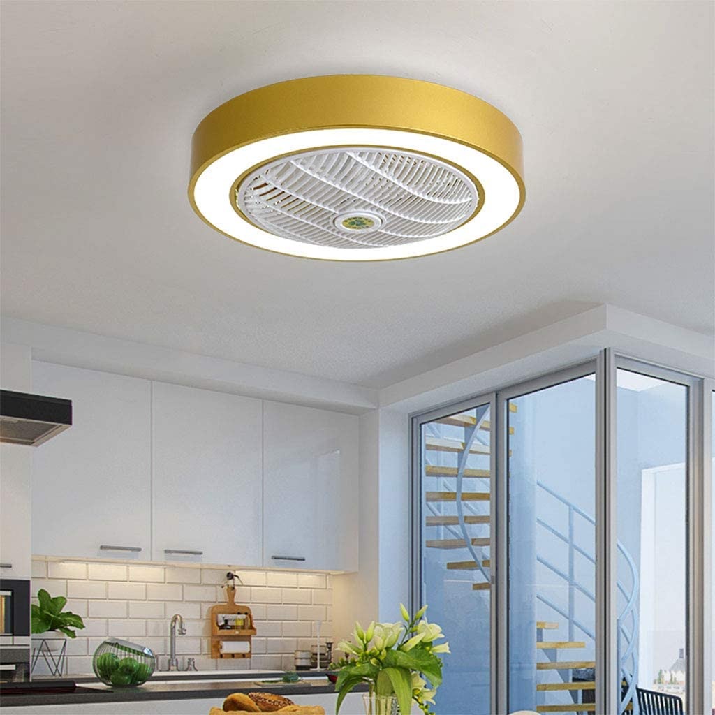 Dimmable Remote Control Acrylic LED Ceiling Fan Light CL750picture6