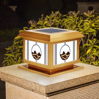 Outdoor Waterproof Solar Garden Light Column LED Pillar Light PLR1290picture7