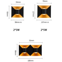 Outdoor Balcony Corridor Waterproof Wall Lamp WL2560
